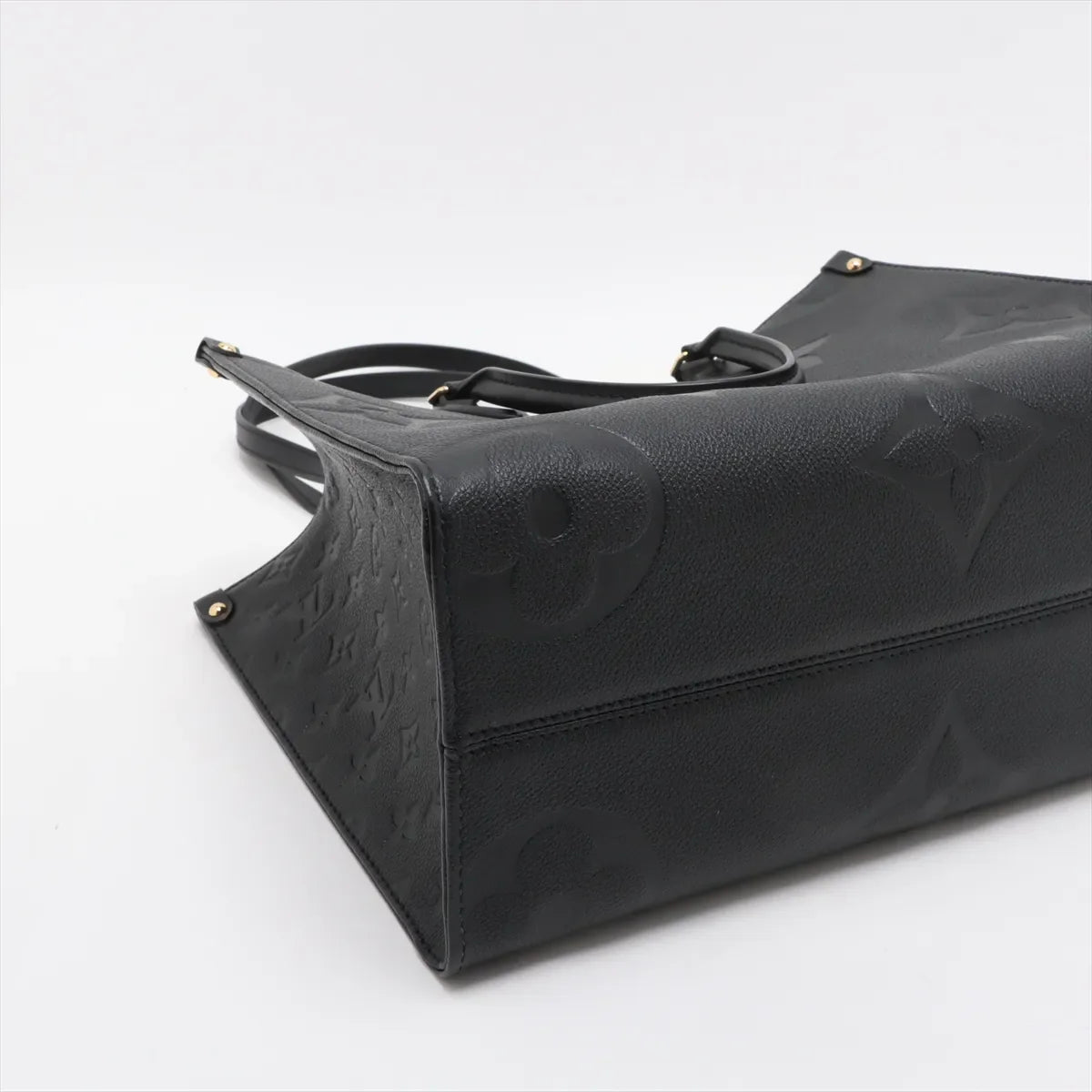 Louis Vuitton Black Monogram Empreinte Leather OnTheGo MM [Clearance Sale]