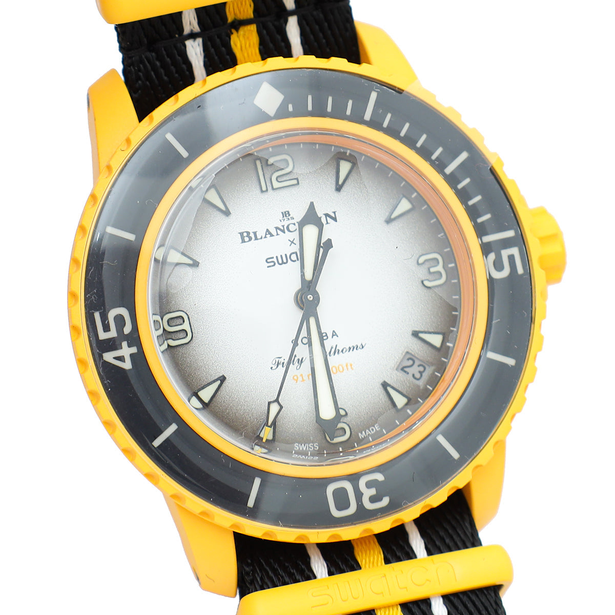 Blancpain x Swatch Bicolor Scuba Fifty Fathoms Pacific Ocean 42mm Watch