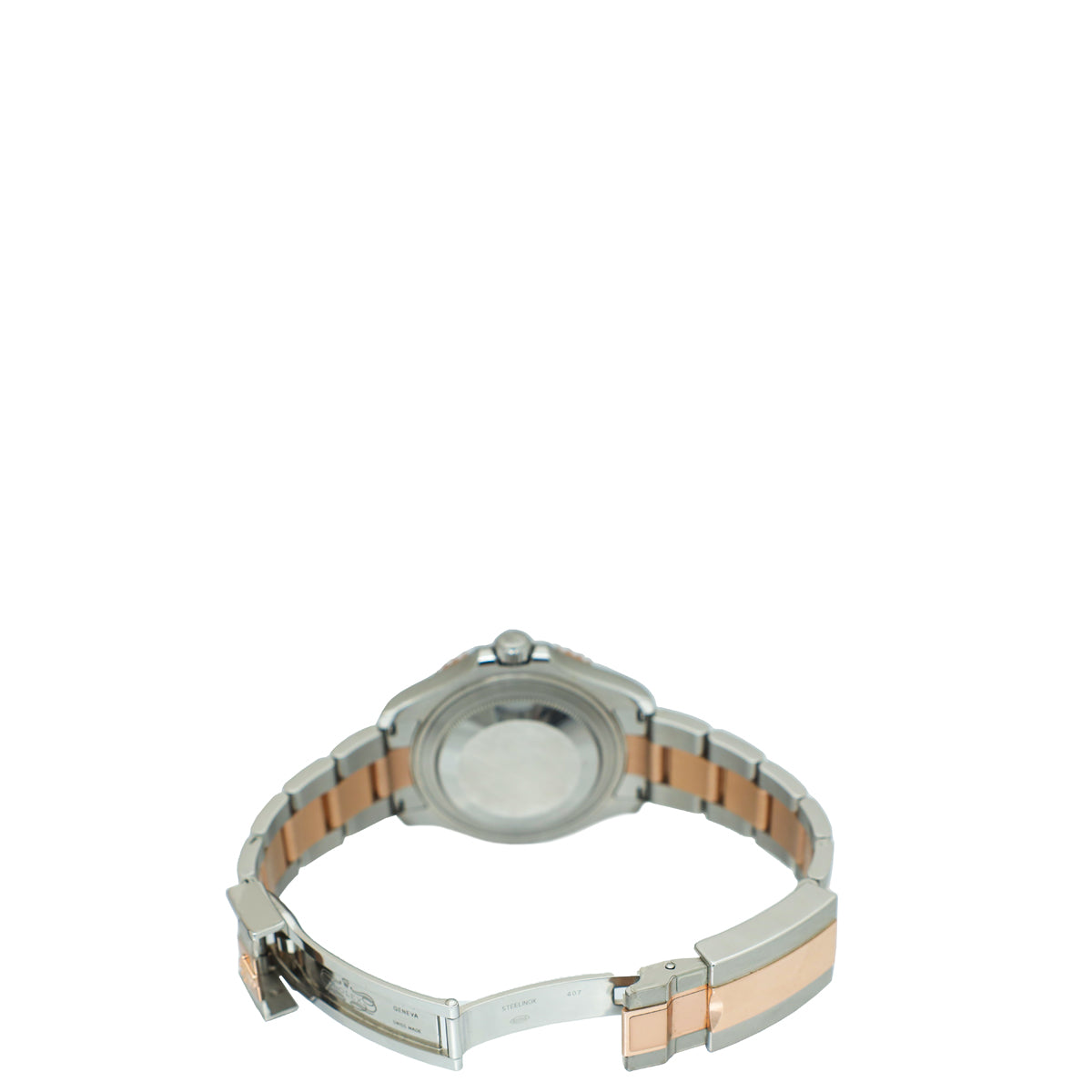 Rolex Oystersteel Everose Gold Yacht Master 37mm Watch