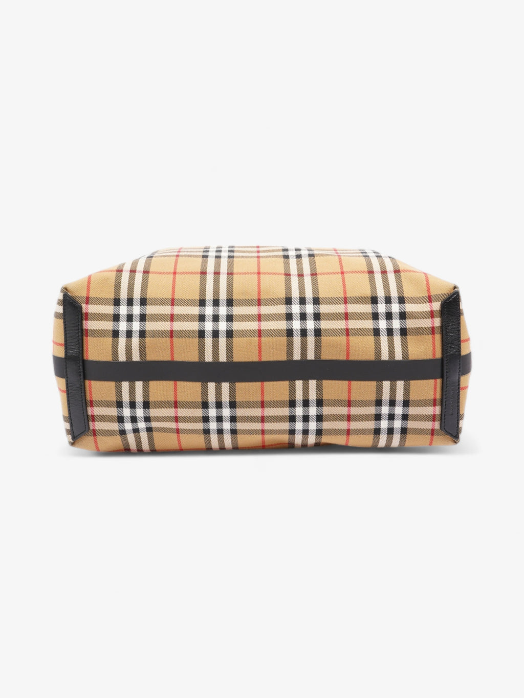 Burberry Reversible Giant Tote Vintage Check Canvas