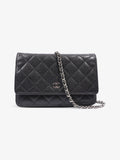 Chanel Wallet on Chain Black Caviar Leather