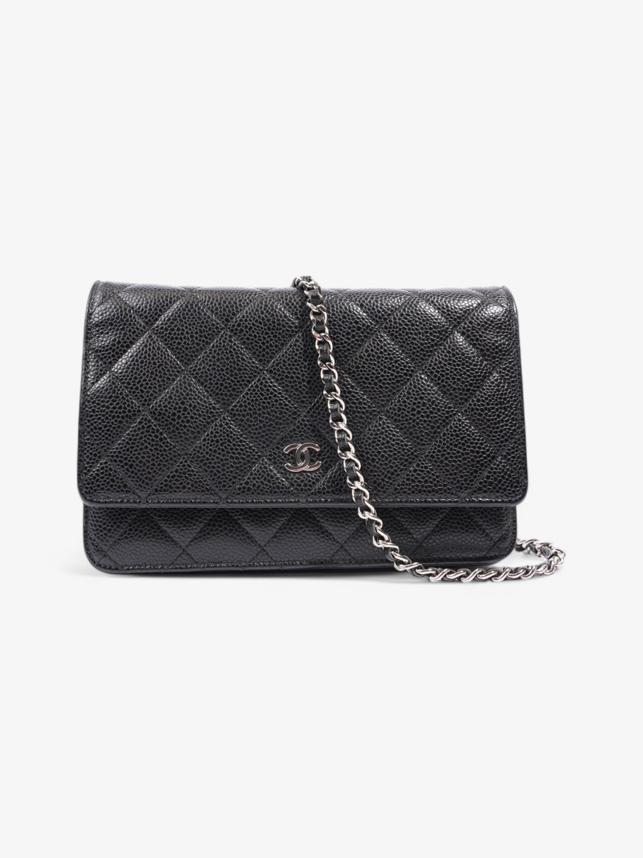 Chanel Wallet on Chain Black Caviar Leather