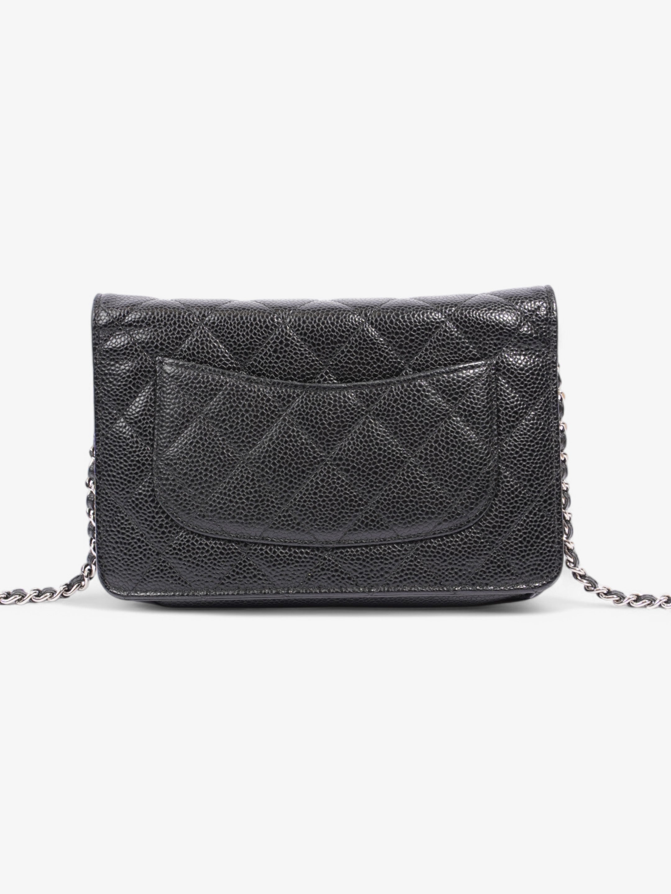 Chanel Wallet on Chain Black Caviar Leather