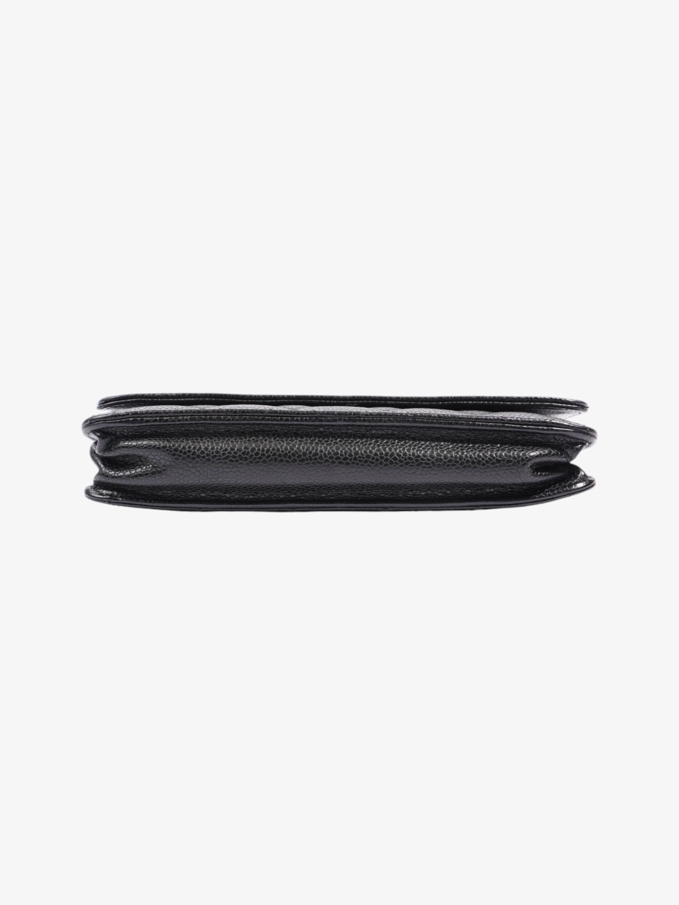 Chanel Wallet on Chain Black Caviar Leather