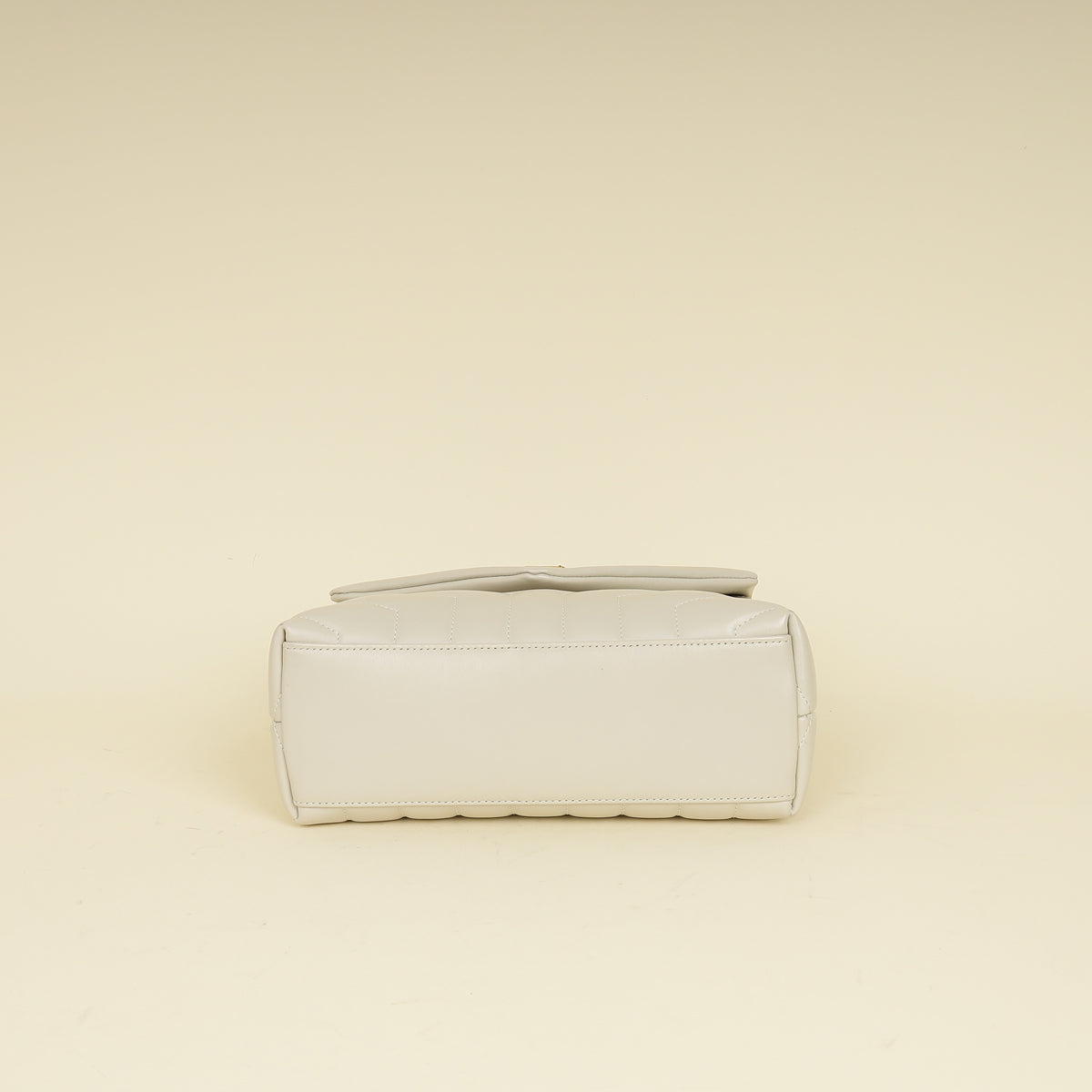 YSL Blanc Vintage Loulou Small Shoulder Bag