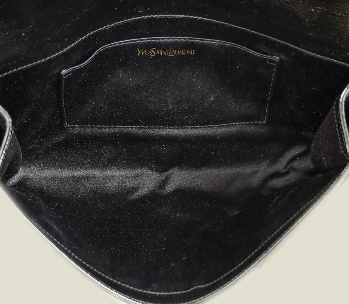 YSL Black Belle de Jour Clutch