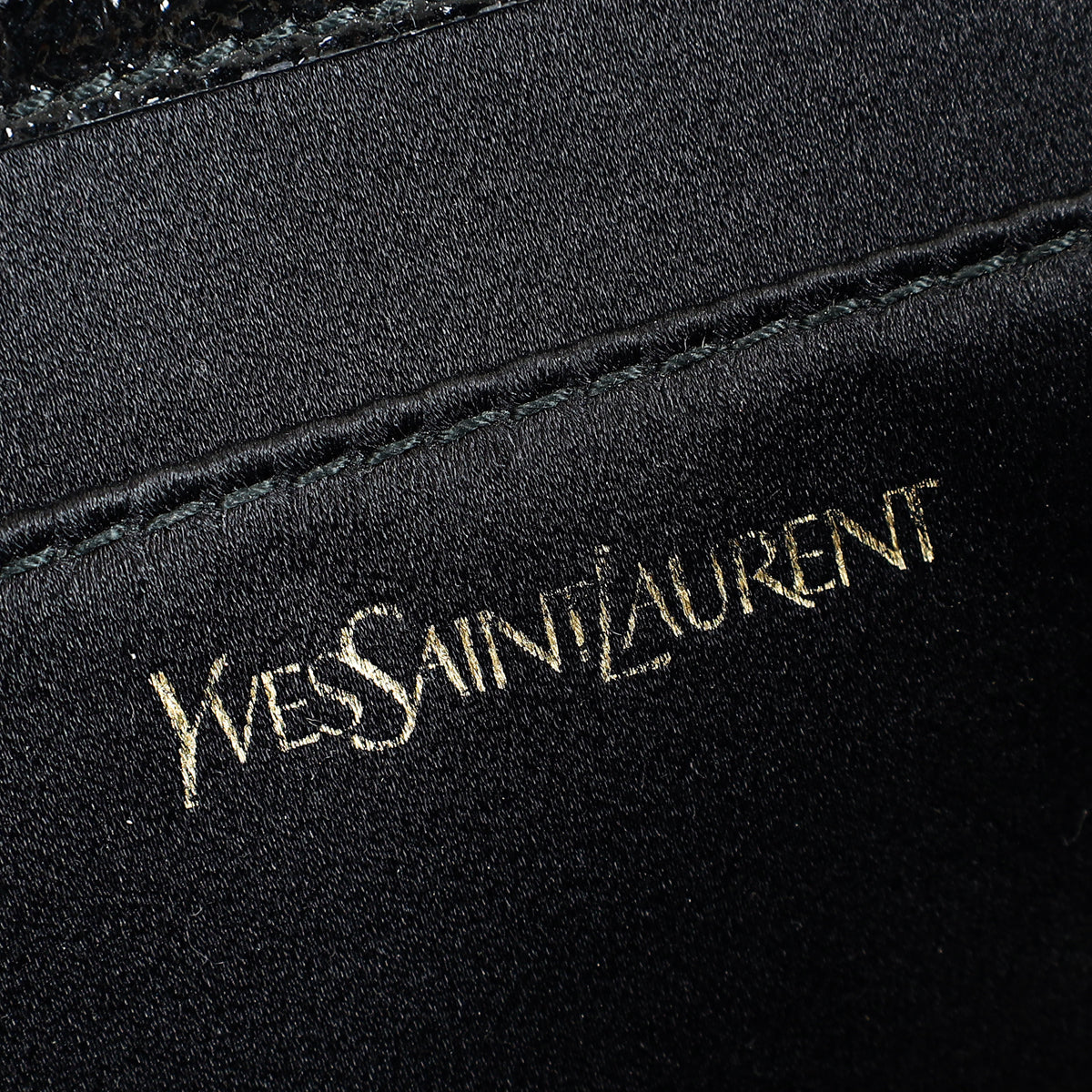 YSL Black Belle de Jour Clutch