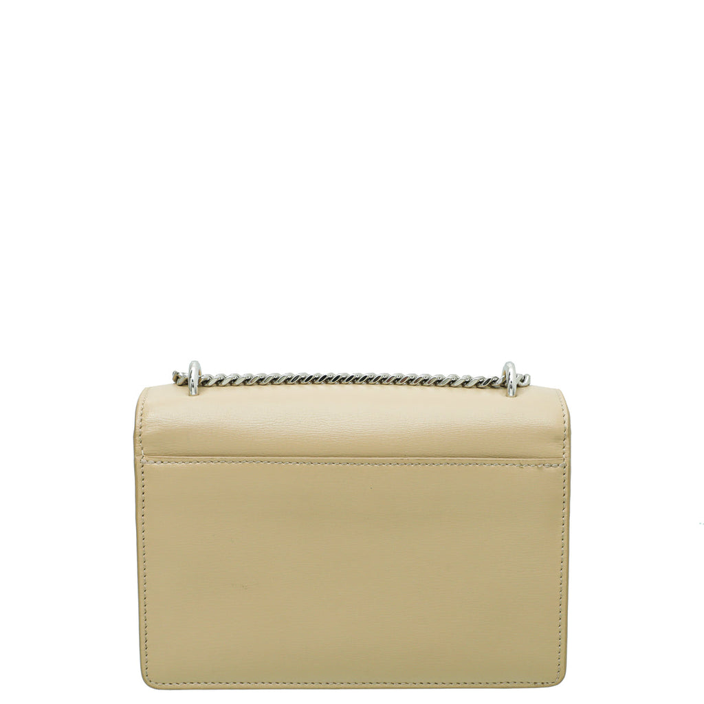 YSL Beige Sunset Chain Wallet