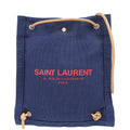 YSL Blue Universite Flat Crossbody Bag
