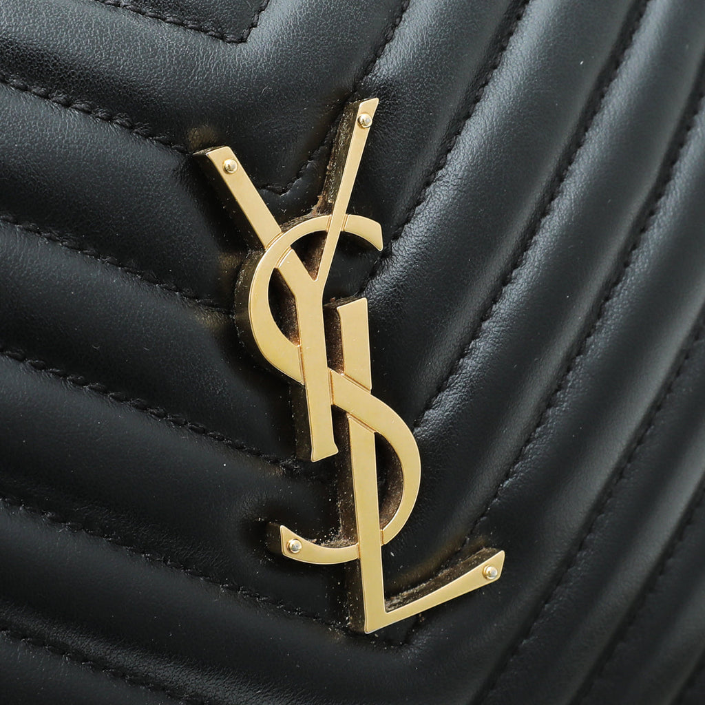 YSL Black Monogram Lou Camera Bag