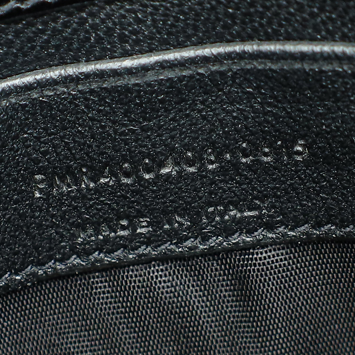 YSL Black Croco Embossed Toy Sac De Jour Bag