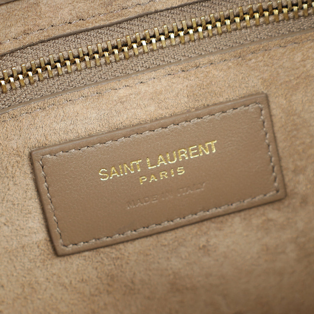 YSL Taupe LE 5 À 7 Bag