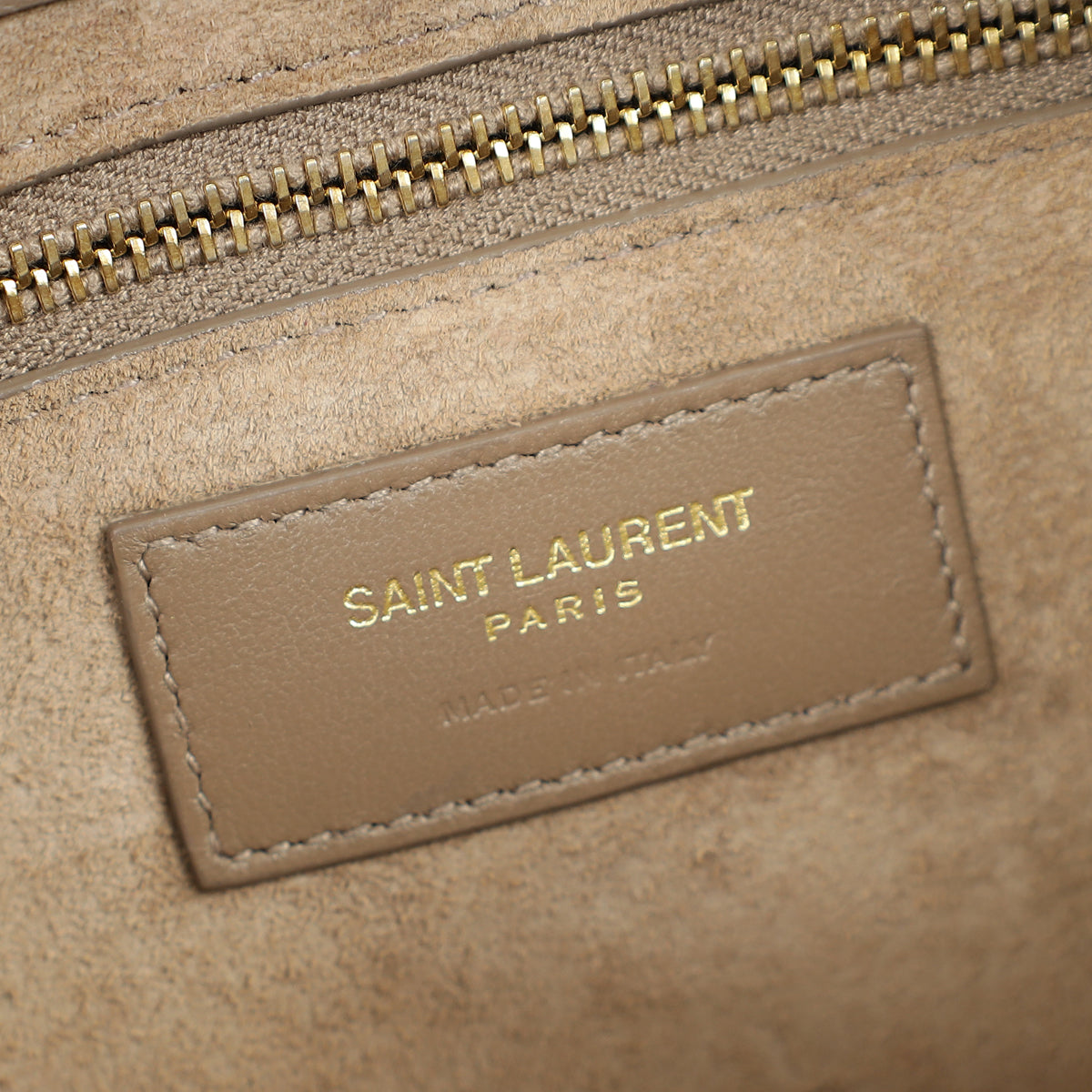 YSL Taupe LE 5 À 7 Bag
