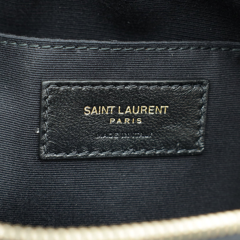 YSL Black Monogram Quilted Lou Camera Bag