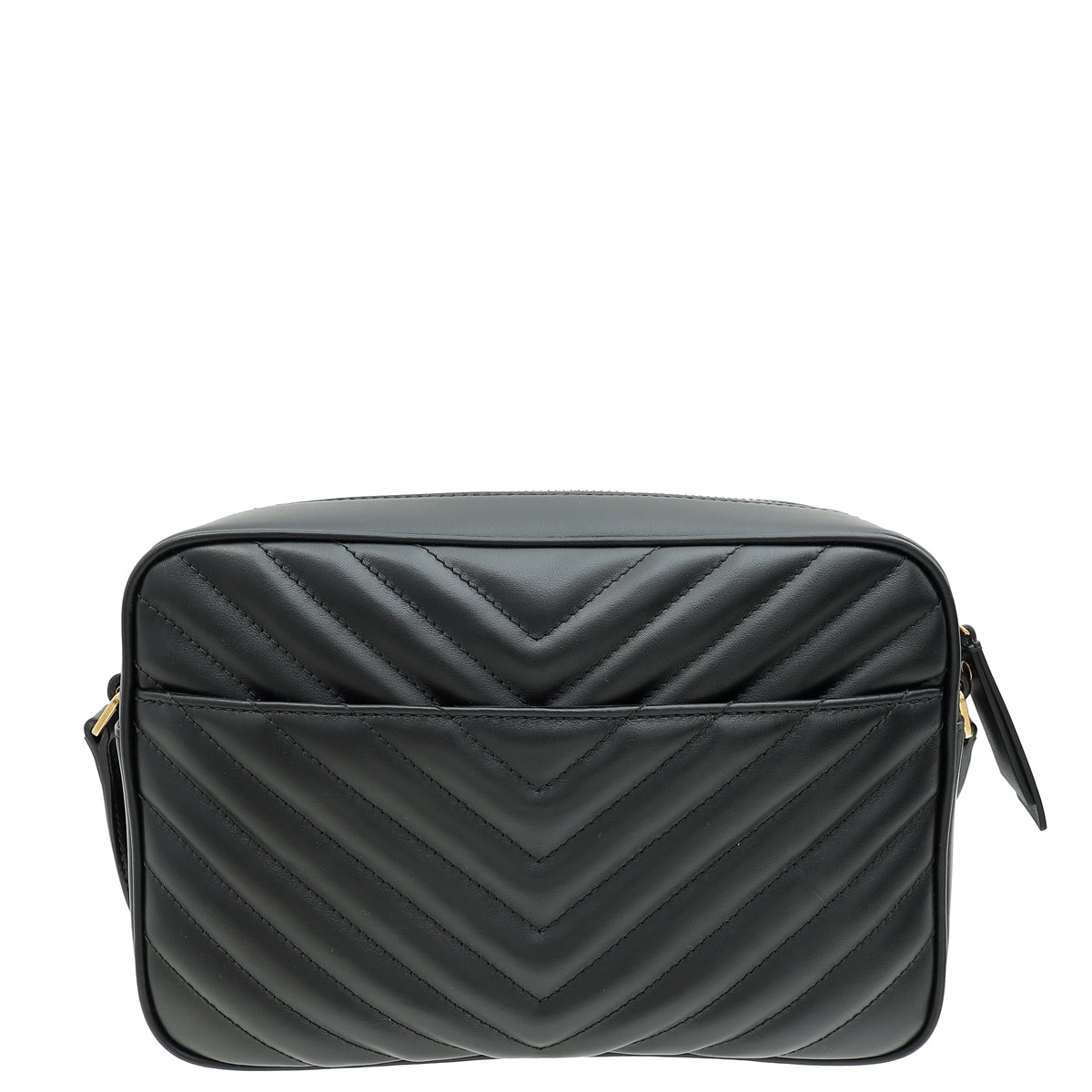 YSL Black Monogram Quilted Lou Camera Bag