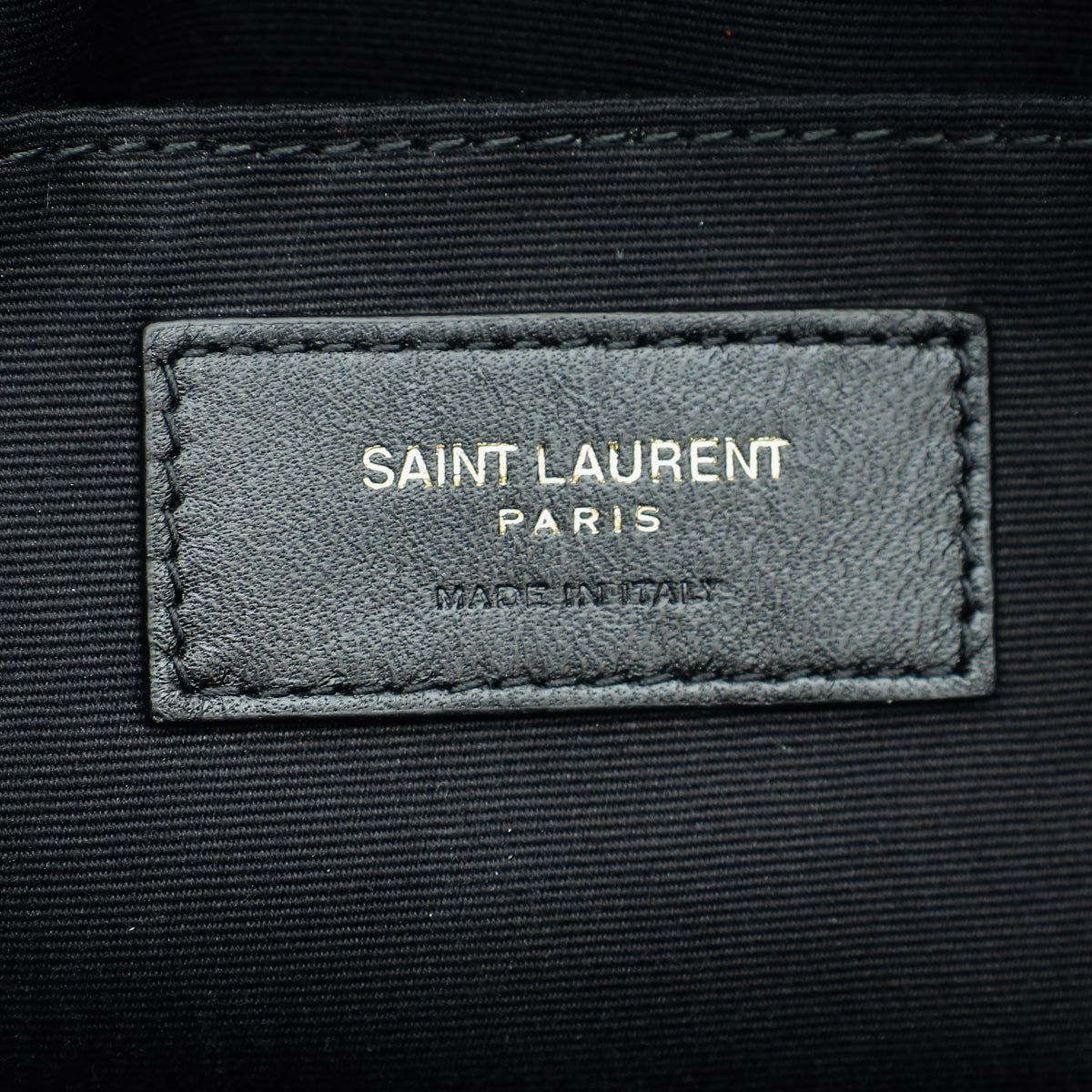 YSL Dark Red Monogram Quilted Lou Camera Bag