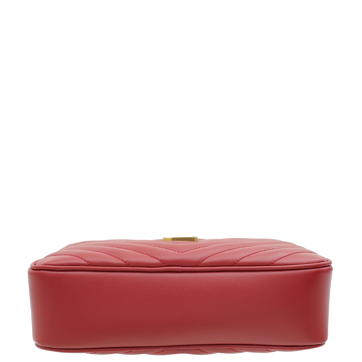 YSL Dark Red Monogram Quilted Lou Camera Bag