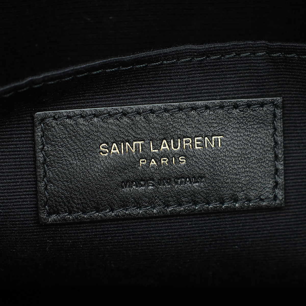 YSL Burgundy Monogram Quilted Lou Camera Bag