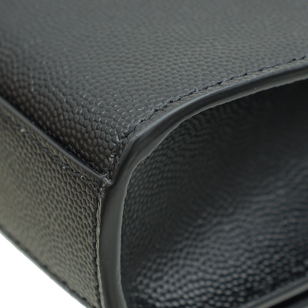 YSL Black Monogram Kate Small Shoulder Bag