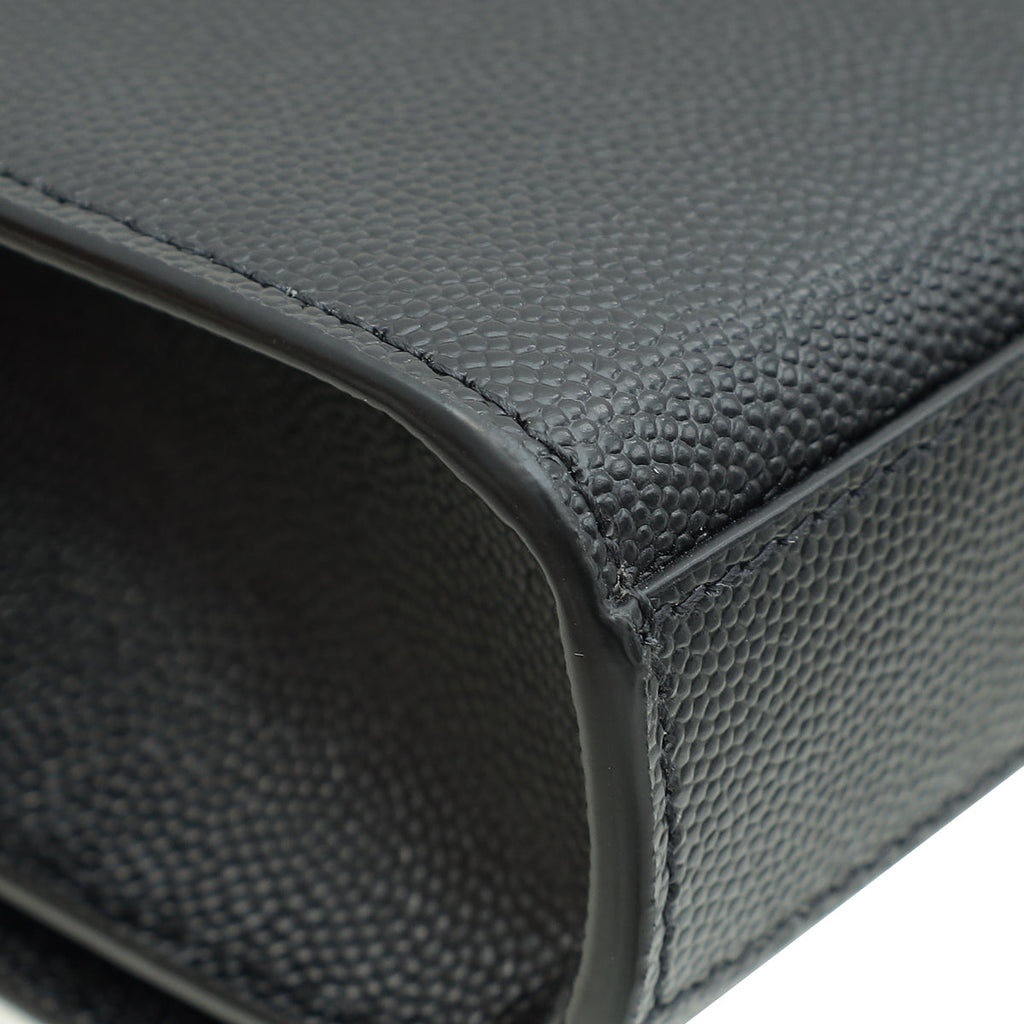 YSL Black Monogram Kate Small Shoulder Bag