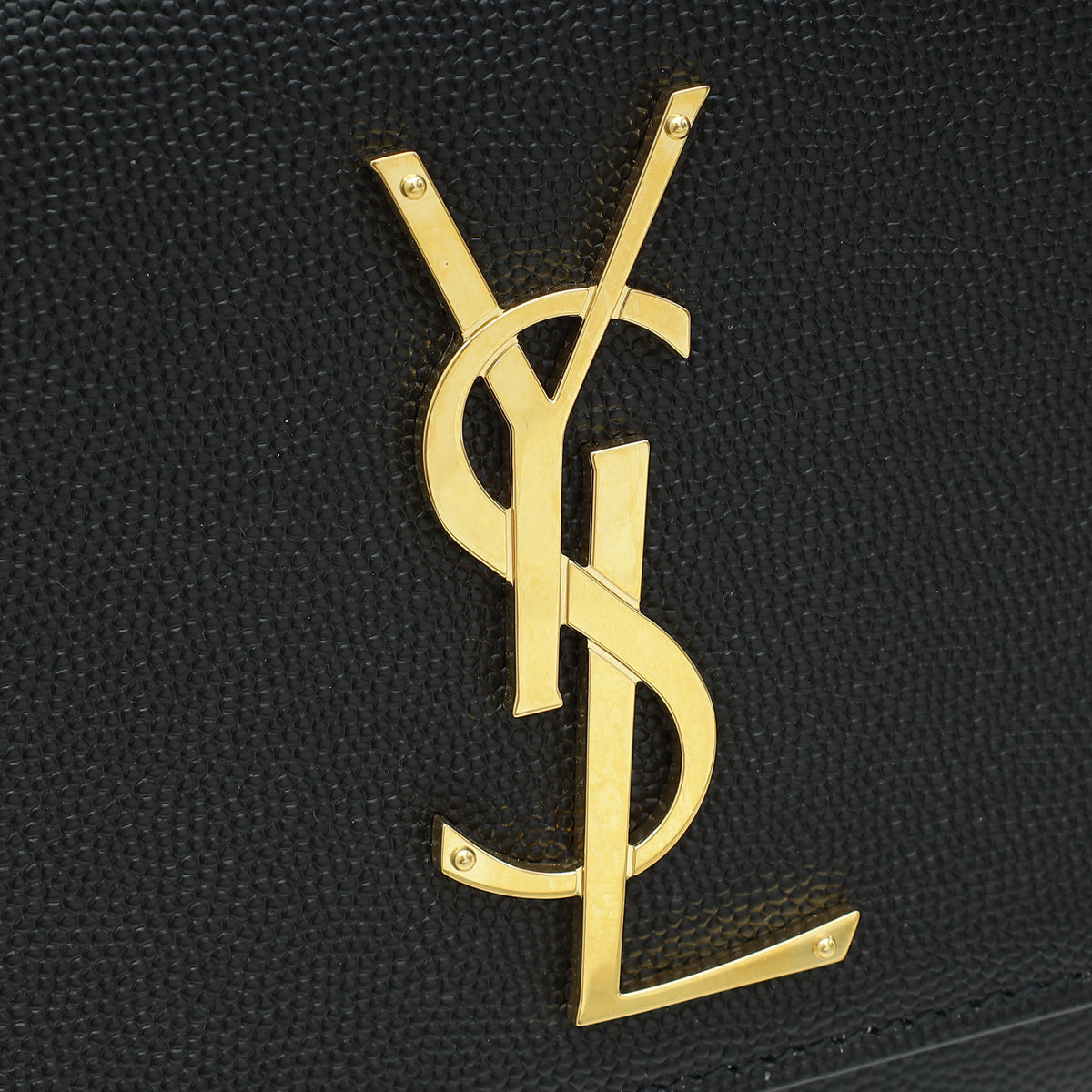 YSL Black Monogram Kate Small Shoulder Bag