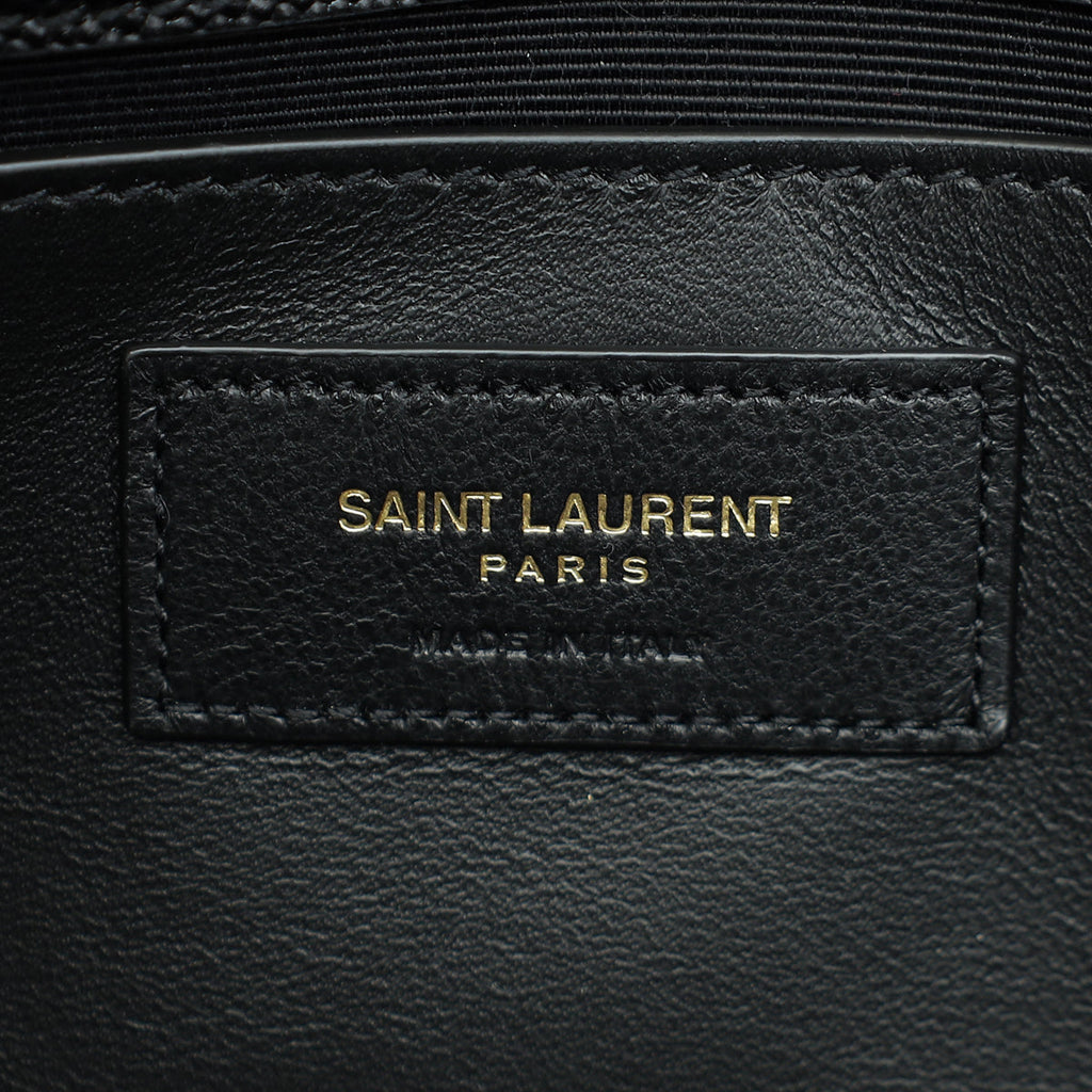 YSL Black Monogram Kate Medium Shoulder Bag