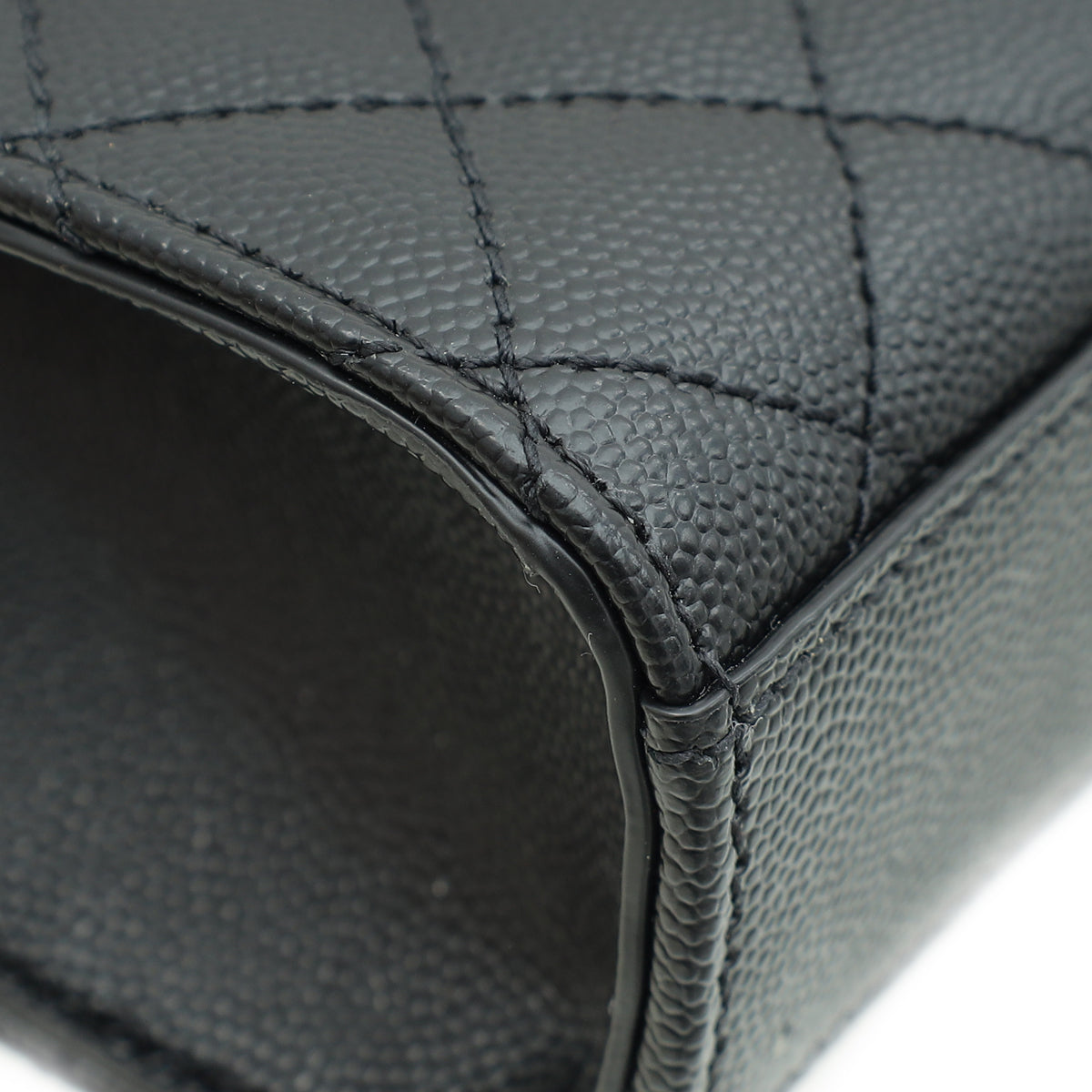 YSL Black Mix Quilted Envelope Small Shoulder Bag