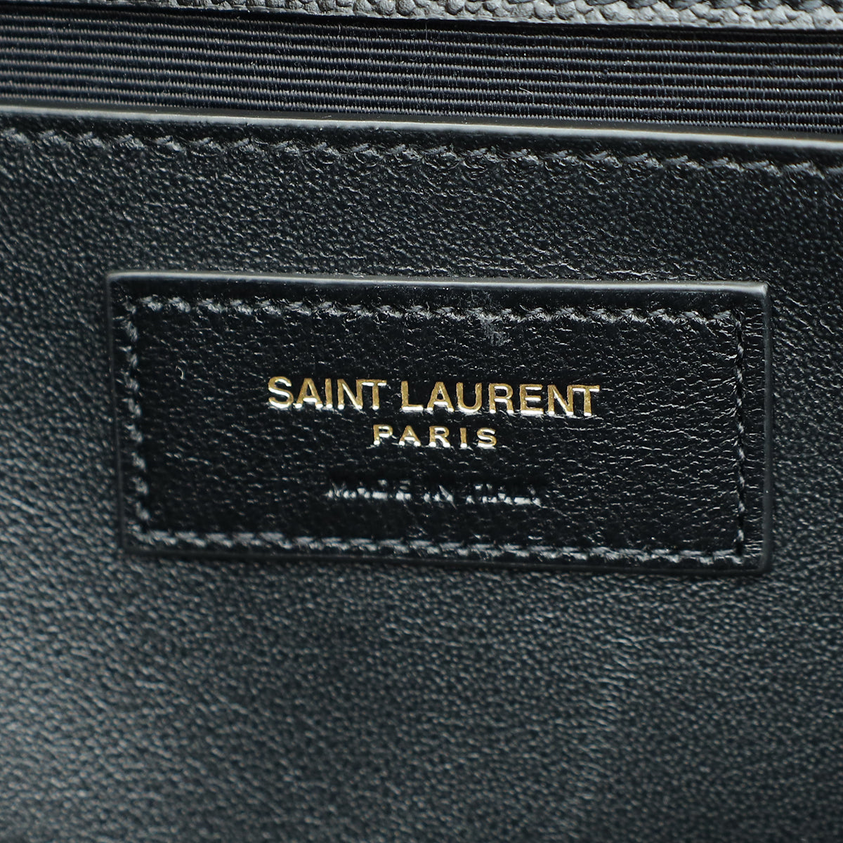 YSL Black Monogram Kate Tassel Medium Shoulder Bag