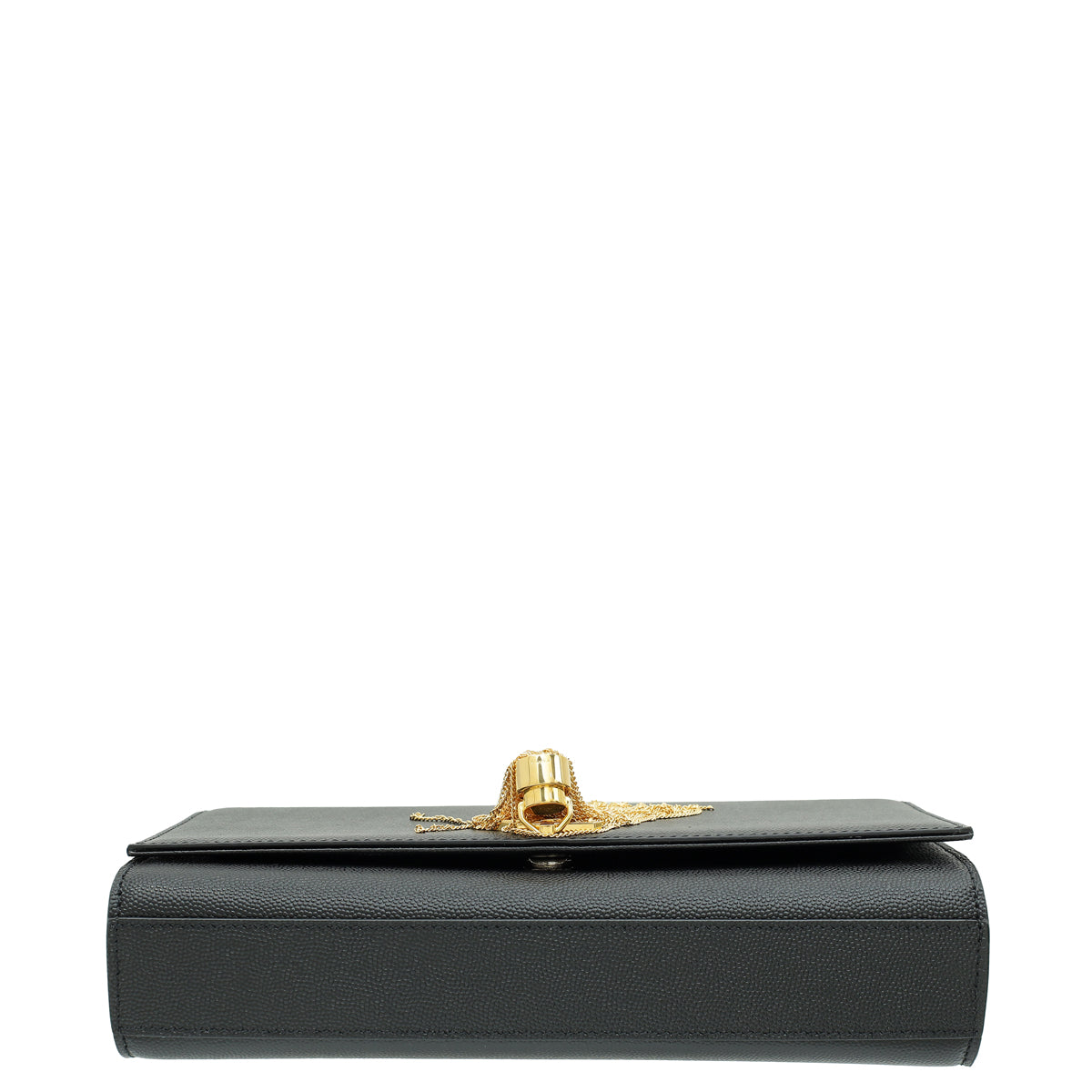 YSL Black Monogram Kate Tassel Medium Shoulder Bag