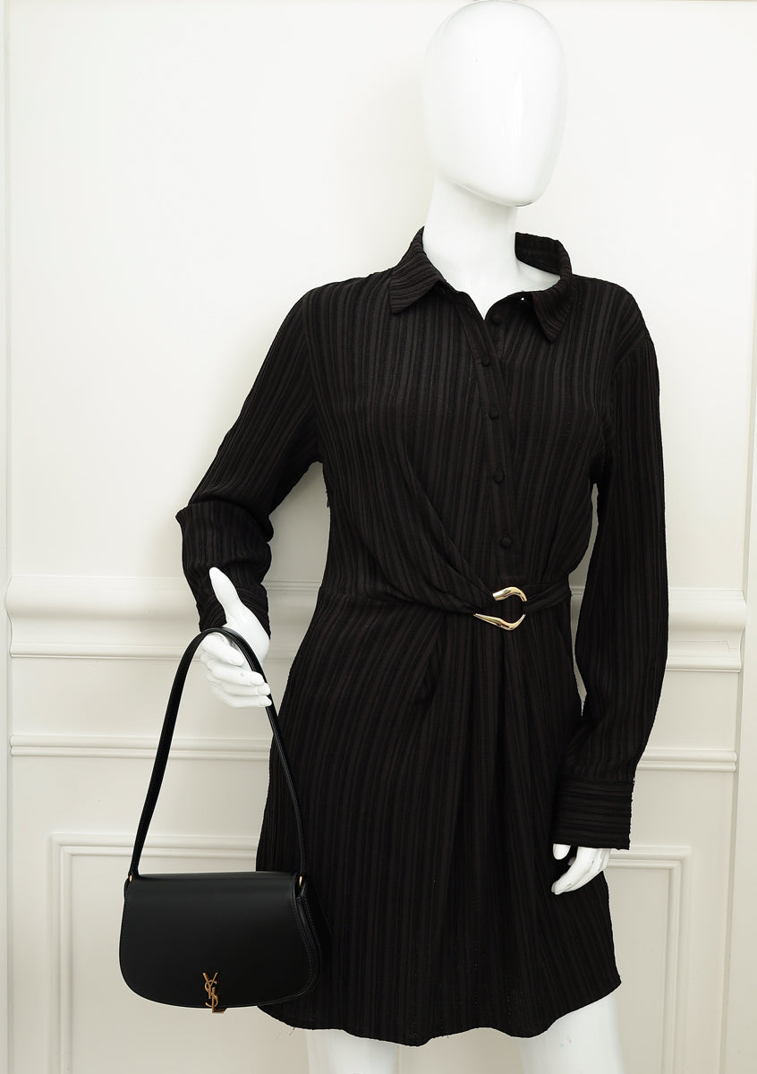 YSL Black Voltaire Mini Shoulder Bag