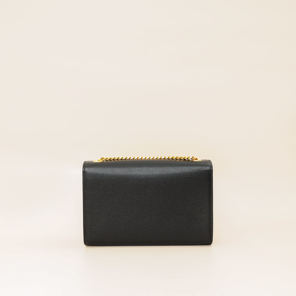 YSL Black Monogram Kate Small Shoulder Bag