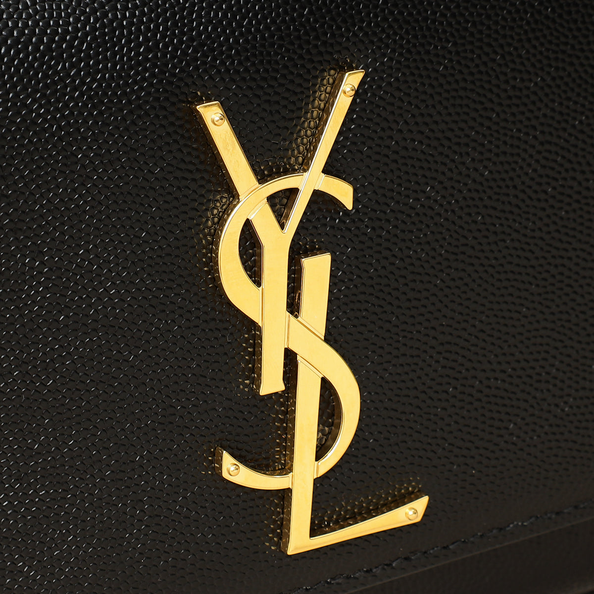 YSL Black Monogram Kate Small Shoulder Bag