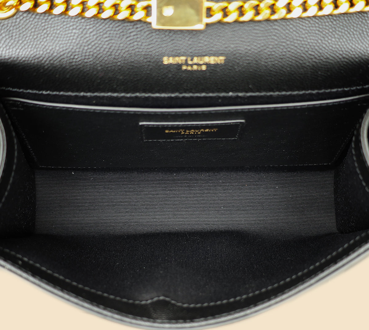 YSL Black Monogram Kate Small Shoulder Bag