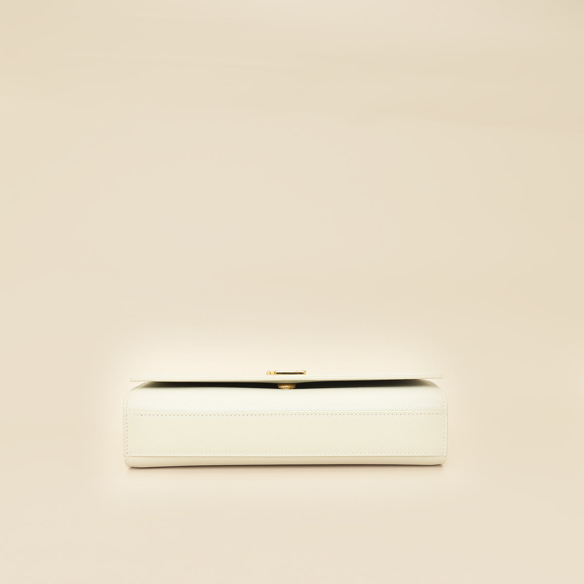 YSL Blanc Vintage Monogram Kate Medium Shoulder Bag