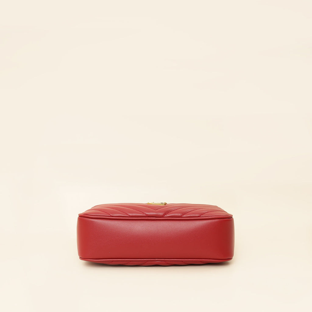 YSL Red Lou Camera Bag