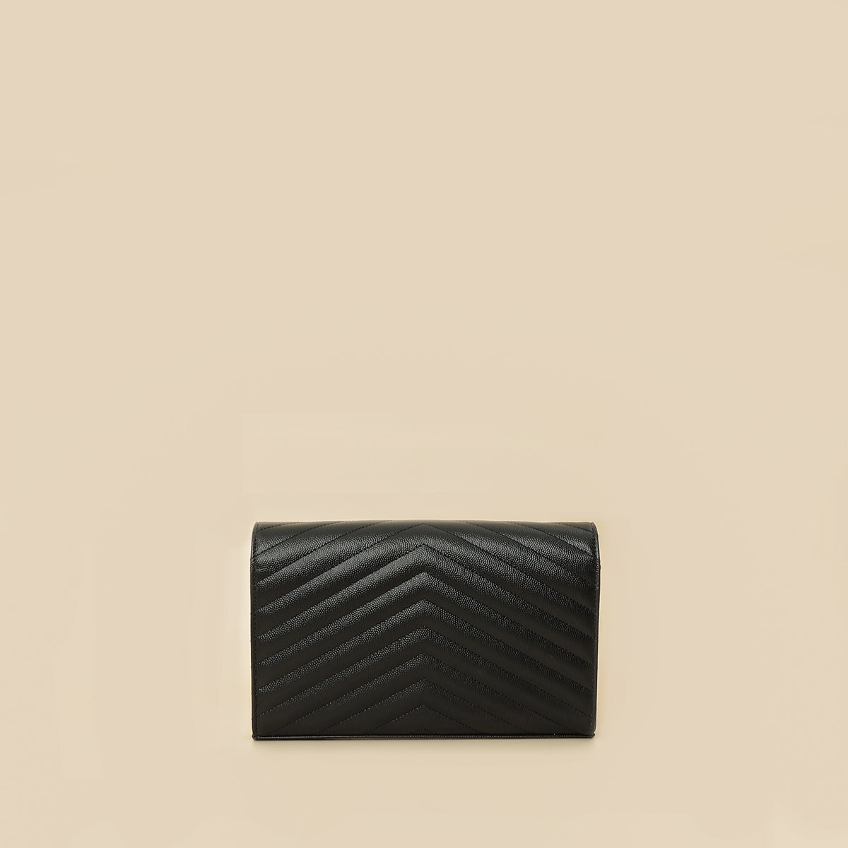 YSL Black Cassandre Chain Wallet