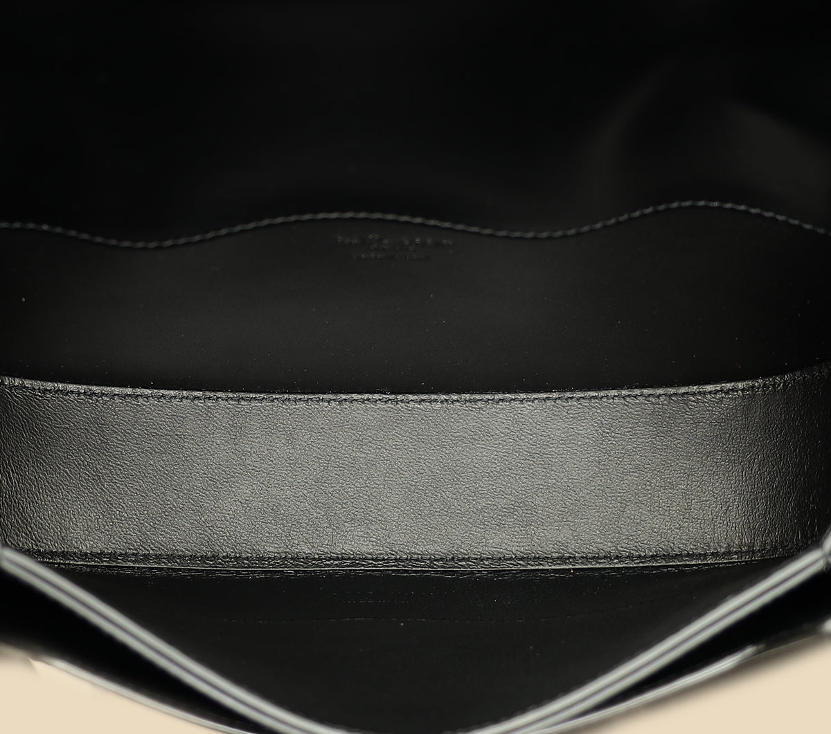 YSL Black Voltaire in Box Shoulder Bag