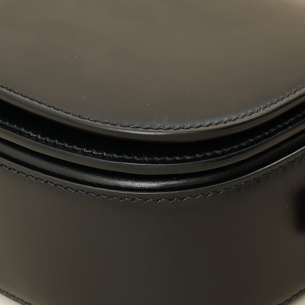 YSL Black Voltaire in Box Shoulder Bag