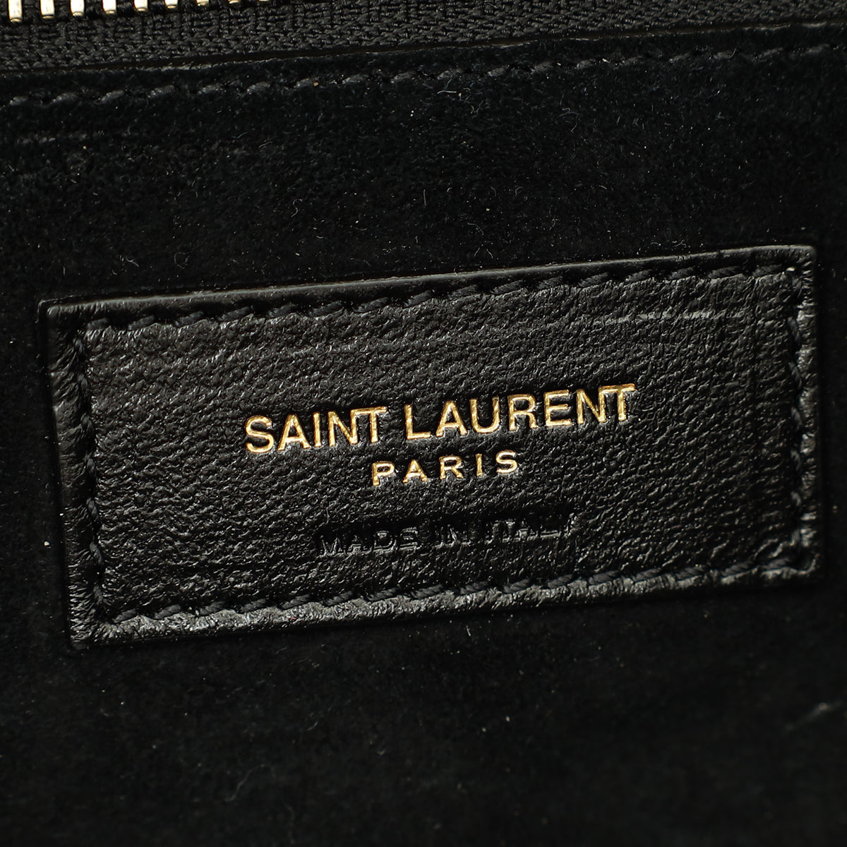 YSL Black LE 5 À 7 Smooth Hobo Bag