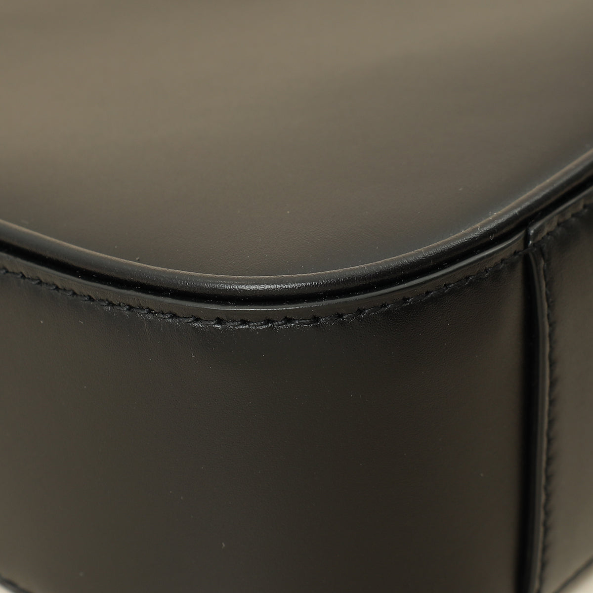 YSL Black LE 5 À 7 Smooth Hobo Bag