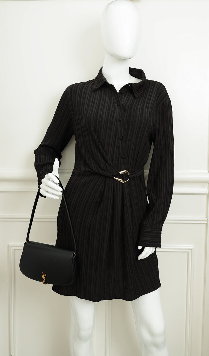 YSL Black Voltaire Mini Shoulder Bag