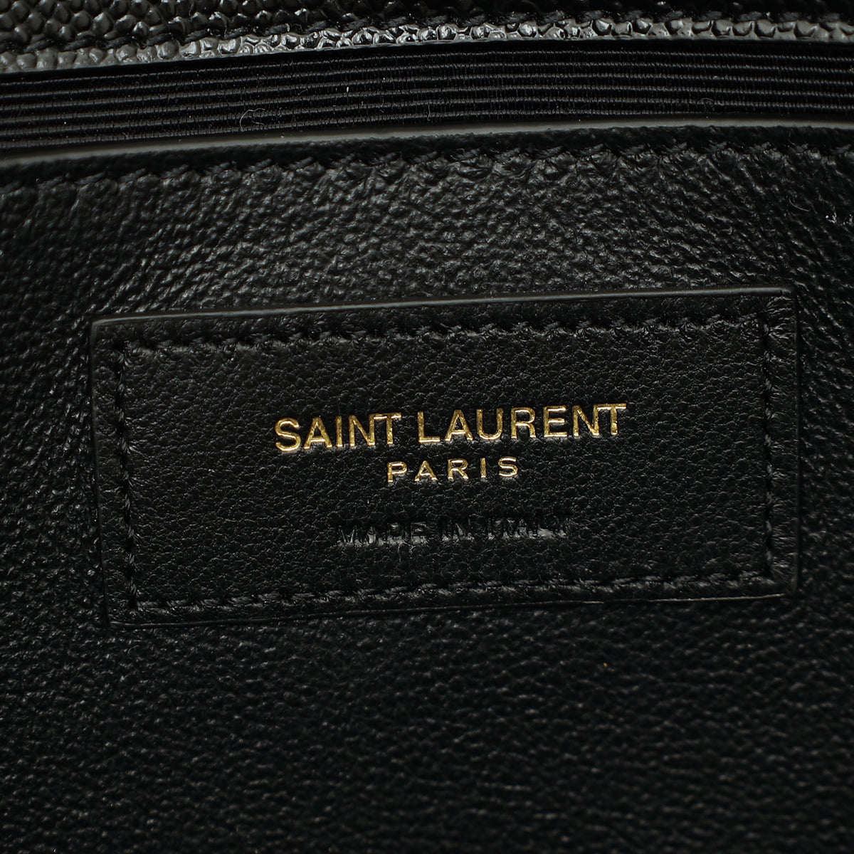 YSL Black Monogram Kate Tassel Medium Shoulder Bag