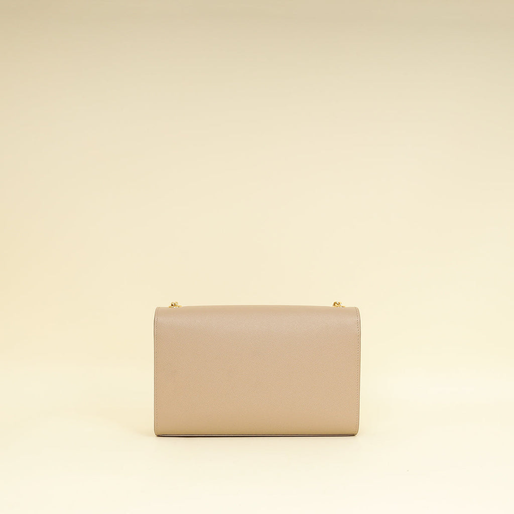 YSL Nude Monogram Kate Shoulder Bag