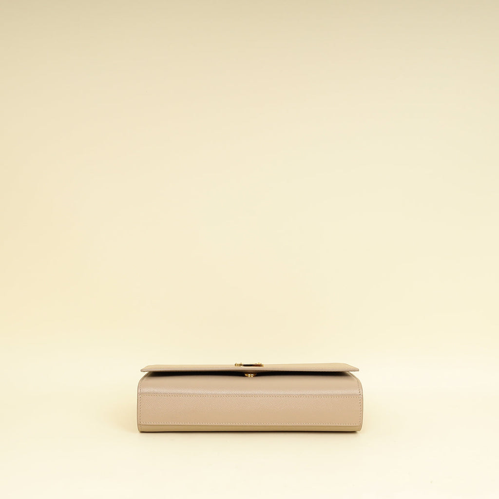 YSL Nude Monogram Kate Shoulder Bag