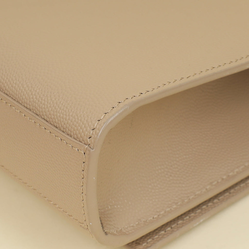 YSL Nude Monogram Kate Shoulder Bag