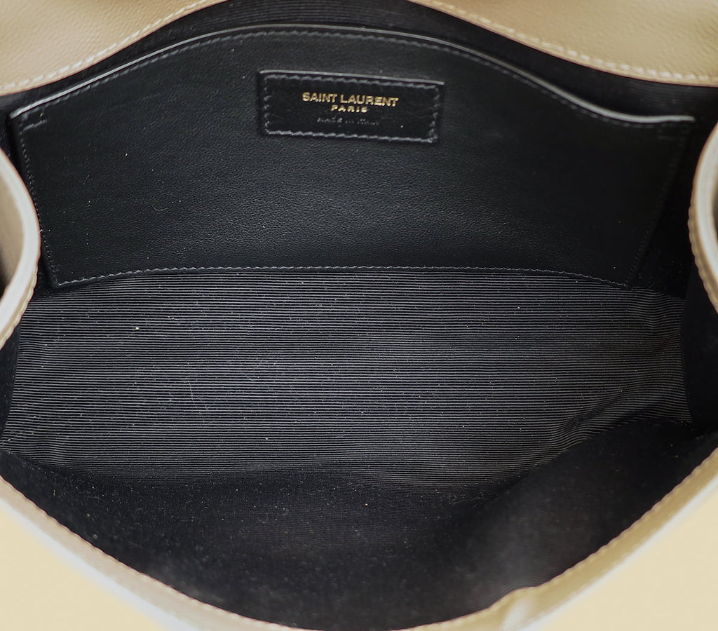 YSL Nude Monogram Kate Shoulder Bag