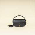 YSL Black Voltaire Top Handle Bag