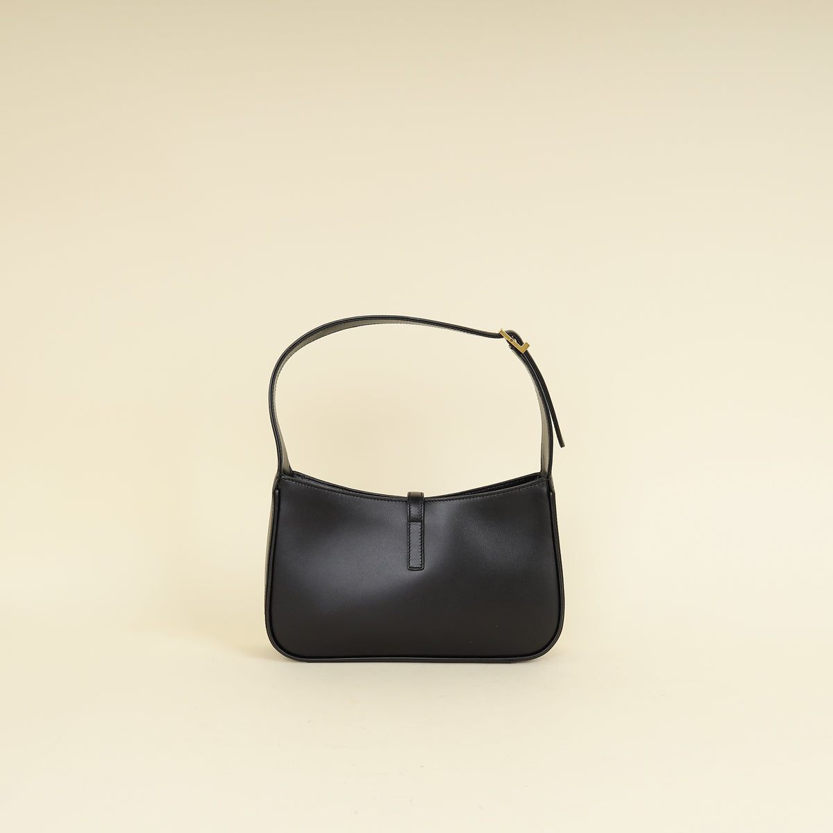 YSL Black LE 5 À 7 Hobo Bag