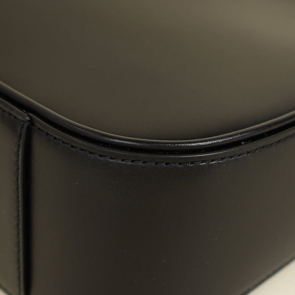 YSL Black LE 5 À 7 Hobo Bag