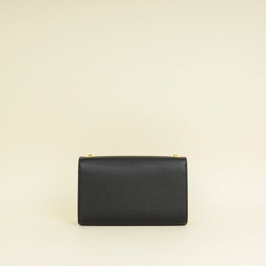 YSL Black Kate Flap Bag